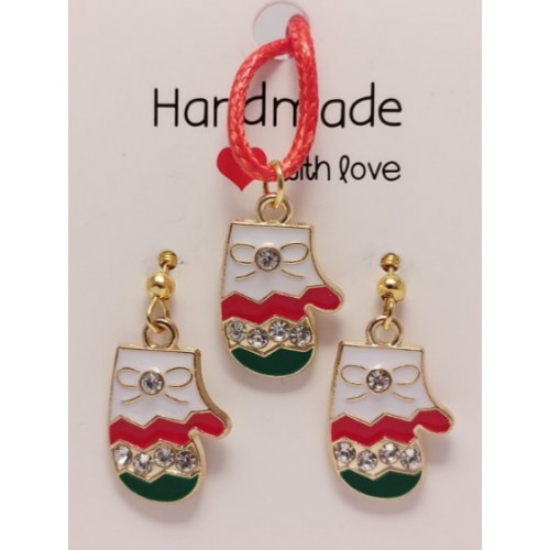 Minđuše i ogrlica NG 01